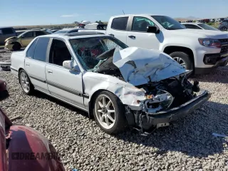 1990 Honda Accord EX with VIN JHMCB7564LC095189, listed as a Copart auction lot 69300794 with 161,544 mi miles and Salvage Title. Bid and sale history available at carsss.com. Image 4.