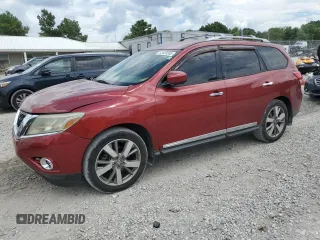 2013 Nissan Pathfinder Platinum with VIN 5N1AR2MM2DC623879, listed as a Copart auction lot 63420305 with 191,230 mi miles and Clean title. Bid and sale history available at DreamBid. Image 1.