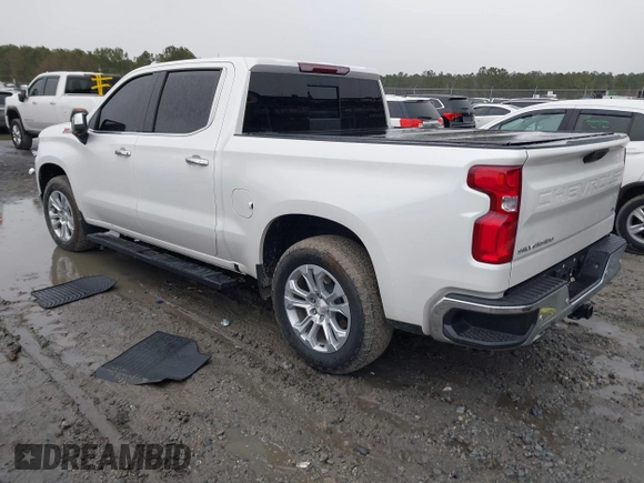2024 Chevrolet Silverado 1500 LTZ with VIN 1GCUDGE84RZ144124, listed as a IAAI auction lot 41430436 with 13,186 mi miles and . Bid and sale history available at DreamBid. Image 3.