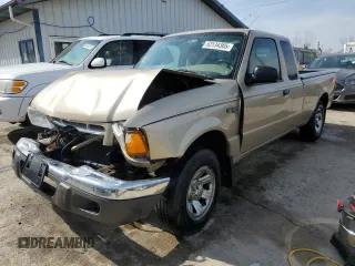 2002 Ford Ranger XL Fleet with VIN 1FTYR44U22PB10071, listed as a Copart auction lot 53134305 with 145,132 mi miles and Salvage title. Bid and sale history available at DreamBid. Image 1.