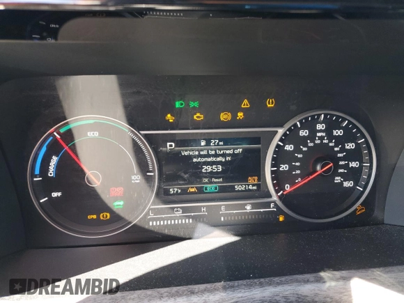 2021 Kia Sorento EX with VIN KNDRH4LG0M5033315, listed as a Copart auction lot 47293725 with 50,214 mi miles and Salvage title. Bid and sale history available at DreamBid. Image 9.