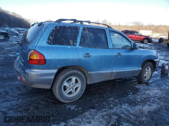 2004 Hyundai Santa Fe with VIN KM8SB12B54U713185, listed as a Copart auction lot 44989775 with 84,866 mi miles and Clean Title. Bid and sale history available at carsss.com. Image 3.