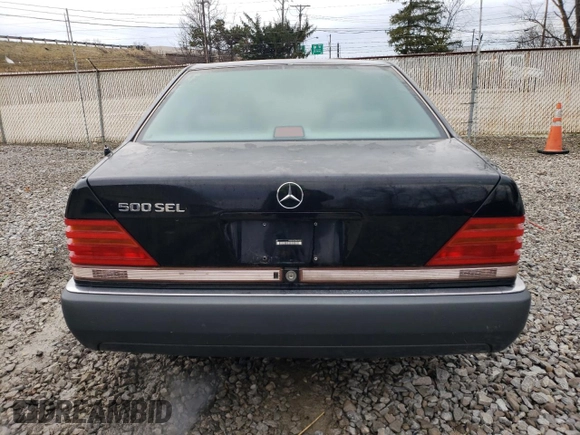 1993 Mercedes-Benz 500 с VIN WDBGA51E7PA109156, выставлен на аукционе Copart как лот 86609194 с пробегом 137 885 миль миль и Чистый • Clean title. История ставок и продаж доступна на DreamBid. Изображение 6.