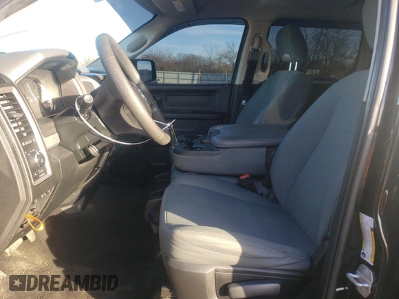 2018 Ram 1500 Express with VIN 3C6RR7KG5JG203194, listed as a Copart auction lot 81693864 with 88,636 mi miles and Salvage title. Bid and sale history available at DreamBid. Image 7.