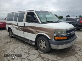 2003 Chevrolet Express Cargo YF7 Upfitter with VIN 1GBFG15T731232886, listed as a Copart auction lot 63531595 with 172,523 mi miles and Salvage title. Bid and sale history available at DreamBid. Image 4.