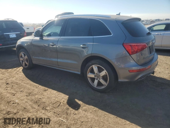 2012 Audi Q5 3.2L Premium Plus with VIN WA1DKAFP7CA013343, listed as a Copart auction lot 87976515 with 0 mi miles and Clean Title. Bid and sale history available at carsss.com. Image 2.