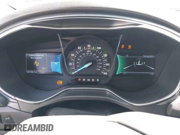 2013 Ford Fusion Titanium with VIN 3FA6P0K96DR303345, listed as a IAAI auction lot 41921106 with 131,732 mi miles. Bid and sale history available at carsss.com. Image 7.