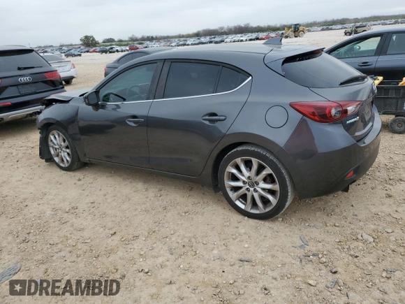 2014 Mazda 3 S Touring with VIN JM1BM1L31E1159880, listed as a Copart auction lot 86651664 with 140,337 mi miles and Salvage Title. Bid and sale history available at DreamBid. Image 2.
