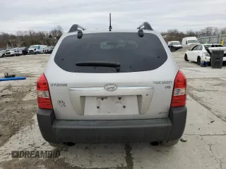 2005 Hyundai Tucson GLS with VIN KM8JN72D05U051699, listed as a Copart auction lot 43242335 with 182,859 mi miles and Non Repairable. Bid and sale history available at carsss.com. Image 6.