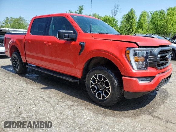 2023 Ford F-150 XL z VIN 1FTEW1EP2PKD37574, wystawiony jako Copart lot #55490505 z przebiegiem 11 162 mil mil oraz Czysty tytuł • Clean title. Historia ofert i sprzedaży dostępna na DreamBid. Obrazek 4.