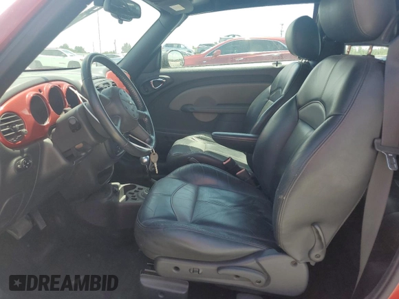 2005 Chrysler PT Cruiser GT with VIN 3C3AY75SX5T265779, listed as a Copart auction lot 51463755 with Not provided miles and Salvage title. Bid and sale history available at DreamBid. Image 7.