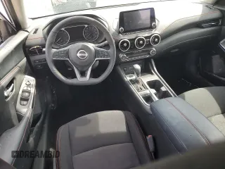 2025 Nissan Sentra SR with VIN 3N1AB8DV9SY262386, listed as a Copart auction lot 54690255 with Not provided miles and Salvage title. Bid and sale history available at DreamBid. Image 8.