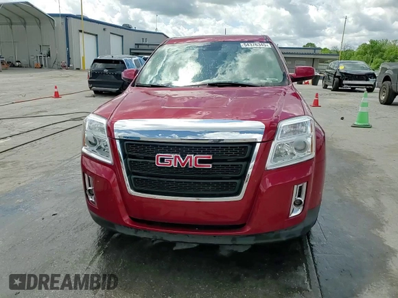 2014 GMC Terrain SLE with VIN 2GKALMEK1E6167709, listed as a Copart auction lot 54376345 with 121,068 mi miles and Salvage Title. Bid and sale history available at carsss.com. Image 14.