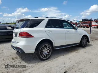 2017 Mercedes-Benz GLE 63 S AMG with VIN 4JGDA7FB5HA848232, listed as a Copart auction lot 69212933 with 41,844 mi miles and . Bid and sale history available at DreamBid. Image 3.
