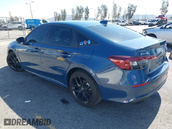 2025 Honda Civic Sport z VIN 2HGFE2F50SH508592, wystawiony jako IAAI lot #41705638 z przebiegiem 14 530 mil mil oraz . Historia ofert i sprzedaży dostępna na DreamBid. Obrazek 3.
