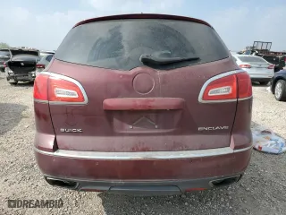2015 Buick Enclave Convenience with VIN 5GAKRAKDXFJ222506, listed as a Copart auction lot 49017405 with 0 mi miles and Salvage Title. Bid and sale history available at carsss.com. Image 6.