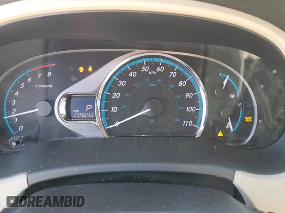 2011 Toyota Sienna XLE with VIN 5TDDK3DC7BS002989, listed as a Copart auction lot 45714275 with 174,640 mi miles and Non repairable. Bid and sale history available at DreamBid. Image 9.