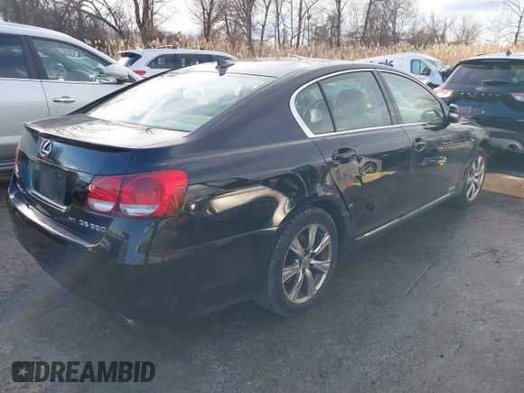 2008 Lexus GS with VIN JTHCE96S180019551, listed as a IAAI auction lot 38621596 with 141,645 mi miles. Bid and sale history available at carsss.com. Image 4.