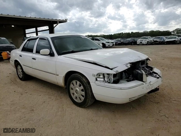2004 Mercury Grand Marquis LS Premium with VIN 2MEFM75W24X682910, listed as a Copart auction lot 51238595 with 208,153 mi miles and Salvage Title. Bid and sale history available at carsss.com. Image 10.