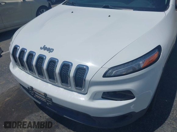 2015 Jeep Cherokee Latitude with VIN 1C4PJLCB7FW790865, listed as a IAAI auction lot 42182034 with 161,642 mi miles and . Bid and sale history available at carsss.com. Image 6.