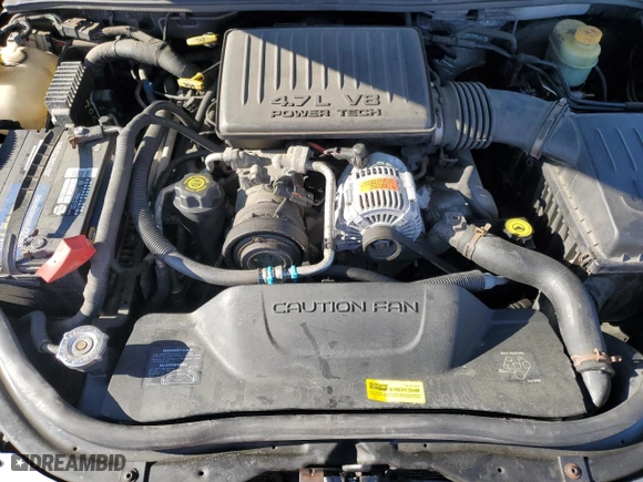 2002 Jeep Grand Cherokee Laredo with VIN 1J4GW48N92C191725, listed as a Copart auction lot 80020434 with 164,881 mi miles and Clean Title. Bid and sale history available at carsss.com. Image 12.