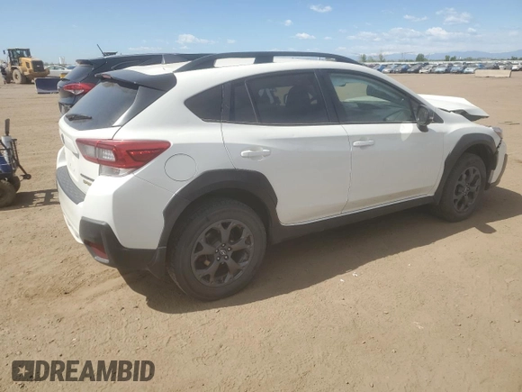 2021 Subaru Crosstrek Special Sports with VIN JF2GTHSC4MH389228, listed as a Copart auction lot 57715125 with 80,283 mi miles and Salvage title. Bid and sale history available at DreamBid. Image 3.