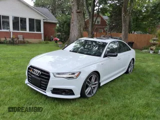 2017 Audi A6 Competition Prestige with VIN WAUF3AFC6HN064807, listed as a Copart auction lot 59595354 with 45,071 mi miles. Bid and sale history available at carsss.com. Image 2.