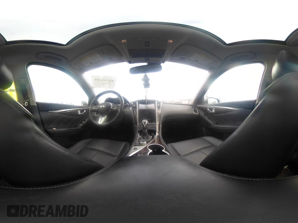 2018 Infiniti Q50 3.0t Luxe with VIN JN1EV7AR5JM434747, listed as a IAAI auction lot 41924244 with 114,634 mi miles. Bid and sale history available at carsss.com. Image 18.