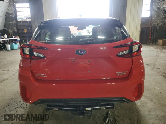 2024 Subaru Impreza RS с VIN JF1GUHHC5R8892816, выставлен на аукционе Copart как лот 60738735 с пробегом 4 926 миль миль и Списание • Salvage title. История ставок и продаж доступна на DreamBid. Изображение 6.