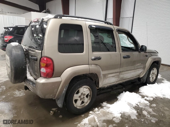 2003 Jeep Liberty Limited with VIN 1J8GL58K03W575797, listed as a Copart auction lot 45638805 with 0 mi miles and Salvage Title. Bid and sale history available at carsss.com. Image 3.