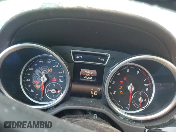 2018 Mercedes-Benz GLS 450 z VIN 4JGDF6EE1JB095130, wystawiony jako Copart lot #61386595 z przebiegiem 49 328 mil mil oraz Nie do naprawy • Non repairable. Historia ofert i sprzedaży dostępna na DreamBid. Obrazek 9.