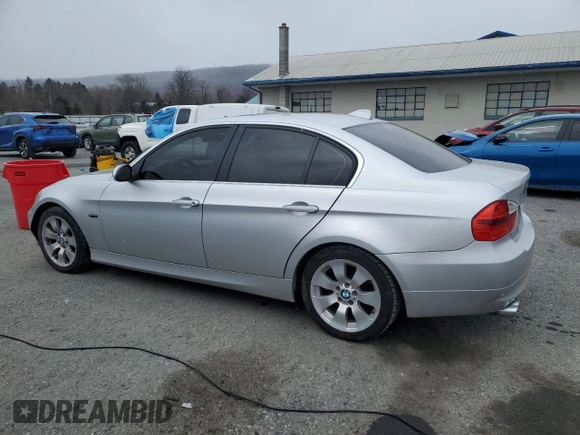 2006 BMW 3 Series 330xi with VIN WBAVD33536KL51465, listed as a Copart auction lot 45988345 with 178,874 mi miles and Salvage Title. Bid and sale history available at carsss.com. Image 2.