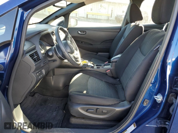 2021 Nissan LEAF SV Plus with VIN 1N4BZ1CV3MC551268, listed as a Copart auction lot 79765144 with 39,592 mi miles and Salvage title. Bid and sale history available at DreamBid. Image 7.