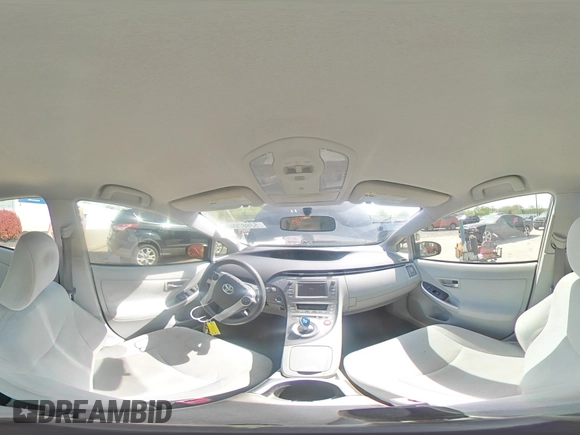 2013 Toyota Prius One with VIN JTDKN3DU4D1619824, listed as a Copart auction lot 53987045 with 147,628 mi miles and Salvage Title. Bid and sale history available at DreamBid. Image 14.