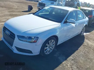 2014 Audi A4 Premium with VIN WAUAFAFL0EN004342, listed as a IAAI auction lot 41233660 with 120,191 mi miles. Bid and sale history available at carsss.com. Image 20.
