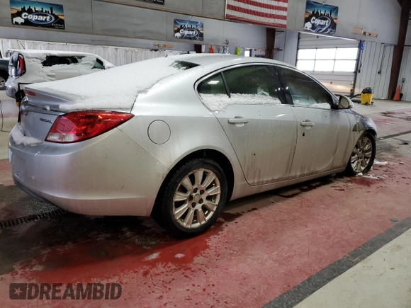 2013 Buick Regal with VIN 2G4GR5ER9D9135123, listed as a Copart auction lot 45899665 with Not provided miles and Salvage title. Bid and sale history available at DreamBid. Image 3.