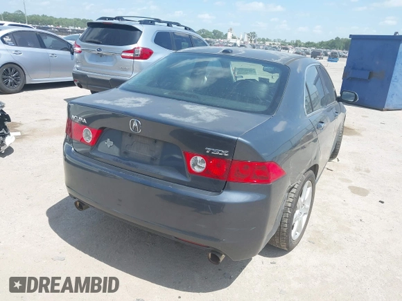 2005 Acura TSX with VIN JH4CL968X5C034666, listed as a IAAI auction lot 42552364 with 153,497 mi miles and . Bid and sale history available at DreamBid. Image 4.
