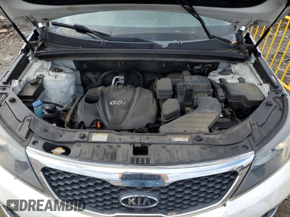 2012 Kia Sorento EX with VIN 5XYKUDA6XCG278104, listed as a Copart auction lot 49530895 with 211,967 mi miles and Clean Title. Bid and sale history available at carsss.com. Image 12.