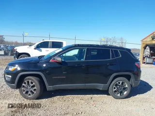 2018 Jeep Compass Trailhawk with VIN 3C4NJDDB8JT309192, listed as a IAAI auction lot 40840838 with 80,887 mi miles and . Bid and sale history available at carsss.com. Image 14.