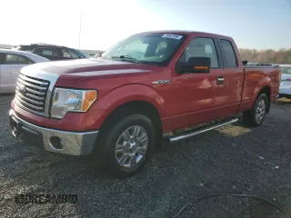 2012 Ford F-150 XL with VIN 1FTFX1CF0CFC30022, listed as a Copart auction lot 78367894 with 175,236 mi miles and Salvage Title. Bid and sale history available at carsss.com. Image 1.