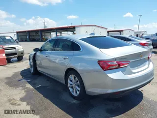 2021 Chevrolet Malibu LT with VIN 1G1ZD5ST1MF050952, listed as a IAAI auction lot 41864546 with 4,764 mi miles. Bid and sale history available at carsss.com. Image 3.