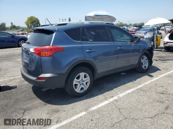 2014 Toyota RAV4 LE with VIN JTMZFREV0ED031618, listed as a Copart auction lot 63344265 with 154,336 mi miles and Salvage title. Bid and sale history available at DreamBid. Image 3.