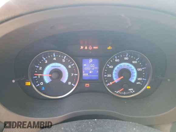 2015 Subaru Crosstrek Touring with VIN JF2GPBPC0FH317567, listed as a Copart auction lot 52343035 with 109,212 mi miles and Clean title. Bid and sale history available at DreamBid. Image 9.