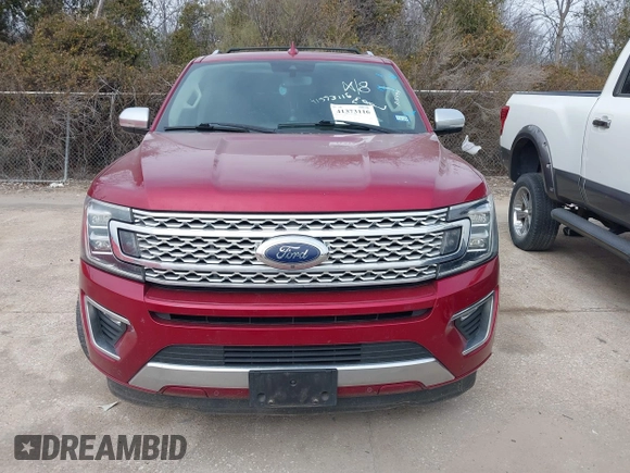 2018 Ford Expedition Platinum with VIN 1FMJU1LTXJEA15495, listed as a IAAI auction lot 41373116 with 150,385 mi miles. Bid and sale history available at carsss.com. Image 12.