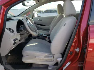 2015 Nissan LEAF SV with VIN 1N4AZ0CP8FC302748, listed as a Copart auction lot 67795322 with 51,746 mi miles. Bid and sale history available at carsss.com. Image 7.