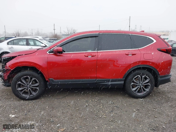2020 Honda CR-V EX-L with VIN 2HKRW2H86LH663785, listed as a IAAI auction lot 41351938 with 1 mi miles. Bid and sale history available at carsss.com. Image 13.