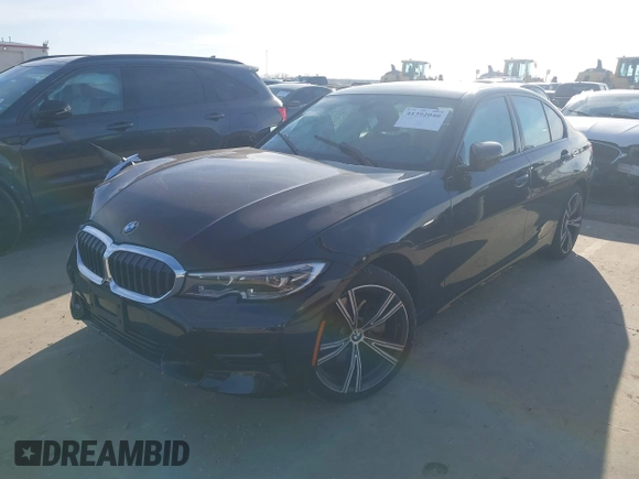 2022 BMW 3 Series 330i xDrive with VIN 3MW5R7J02N8C61109, listed as a IAAI auction lot 41392040 with 21,060 mi miles. Bid and sale history available at carsss.com. Image 17.