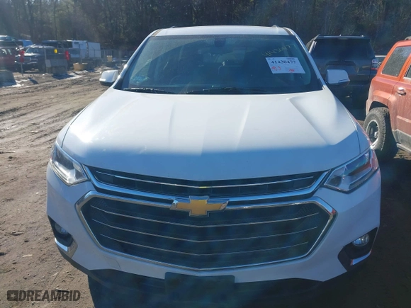 2018 Chevrolet Traverse LT Cloth with VIN 1GNEVGKW3JJ159356, listed as a IAAI auction lot 41430477 with 57,541 mi miles. Bid and sale history available at carsss.com. Image 12.