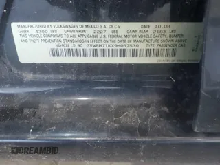 2009 Volkswagen Jetta SE с VIN 3VWRM71KX9M057530, выставлен на аукционе Copart как лот 61356475 с пробегом Не указан миль и Списание • Salvage title. История ставок и продаж доступна на DreamBid. Изображение 12.