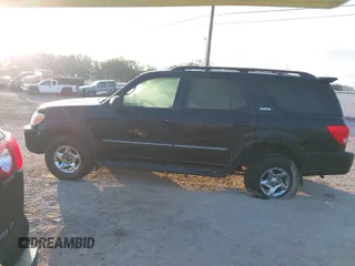2007 Toyota Sequoia SR5 with VIN 5TDZT34A07S293473, listed as a IAAI auction lot 41556829 with 278,443 mi miles and . Bid and sale history available at DreamBid. Image 14.